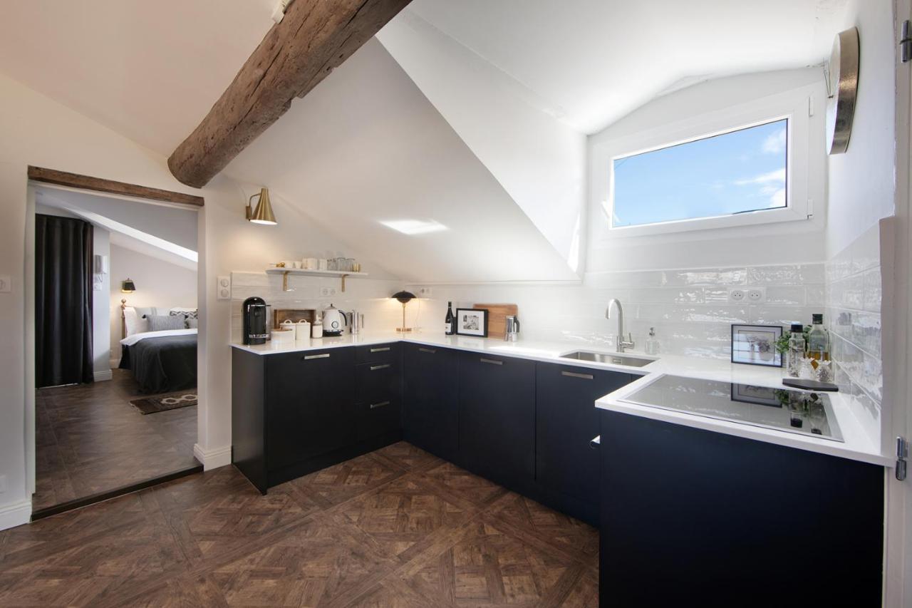 Cocoon Loft - Magnifique Loft Sous Toit, Refait A Neuf, Vues Splendides, Clim, Wifi Apartment Ница Екстериор снимка