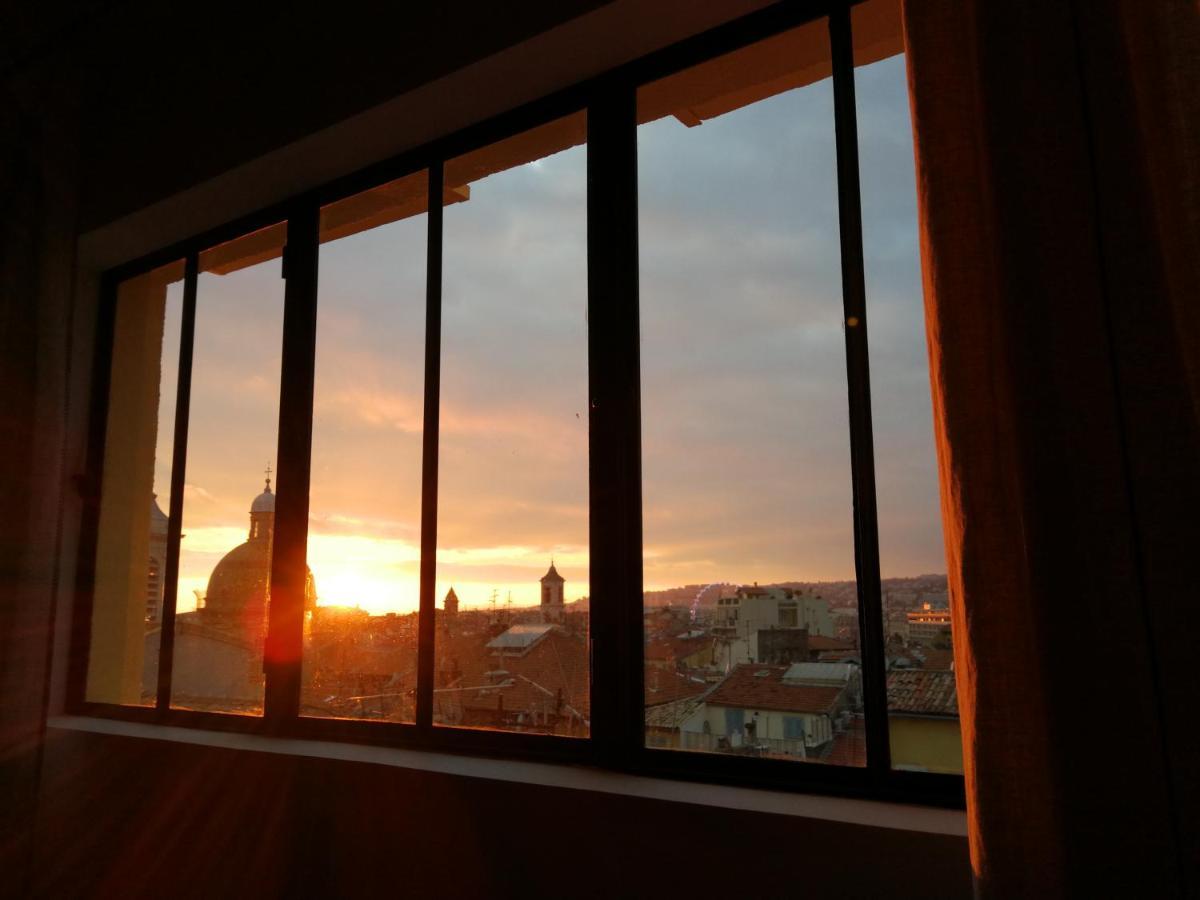Cocoon Loft - Magnifique Loft Sous Toit, Refait A Neuf, Vues Splendides, Clim, Wifi Apartment Ница Екстериор снимка